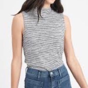 Banana Republic LexuSpun Mock-Neck Tank